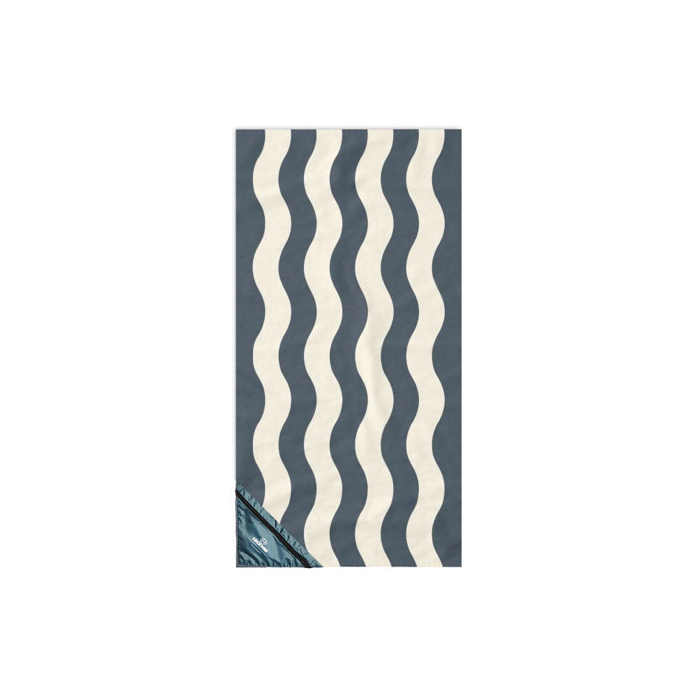 Slowtide Sripe Pocket Beach Towel