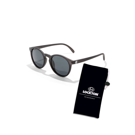 Sunski Dipsea Polarized Sunglasses - Black / Printed Microfiber Bag